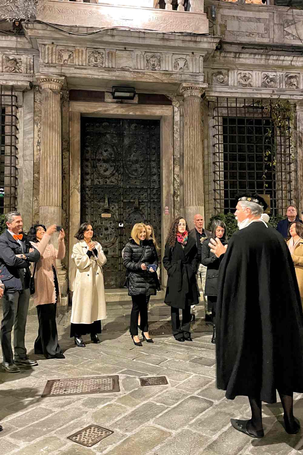 cena di gala dentro ai rolli