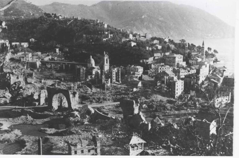 Recco bombardata