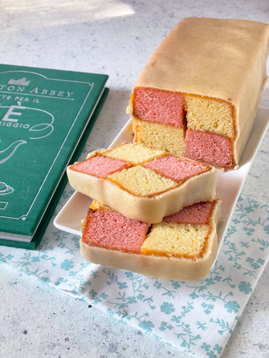 downton abbey il ricettario -torta battenberg