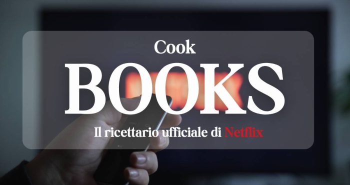 copertina del ricettario ufficiale di netflix